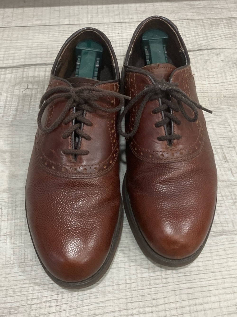 Dexter Brown Leather Brogue Oxfords
